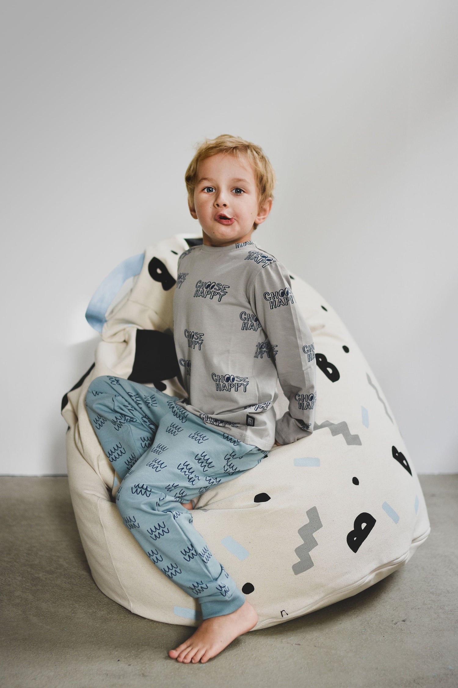 Bini double b-boy blue handle Beanbags Bini 