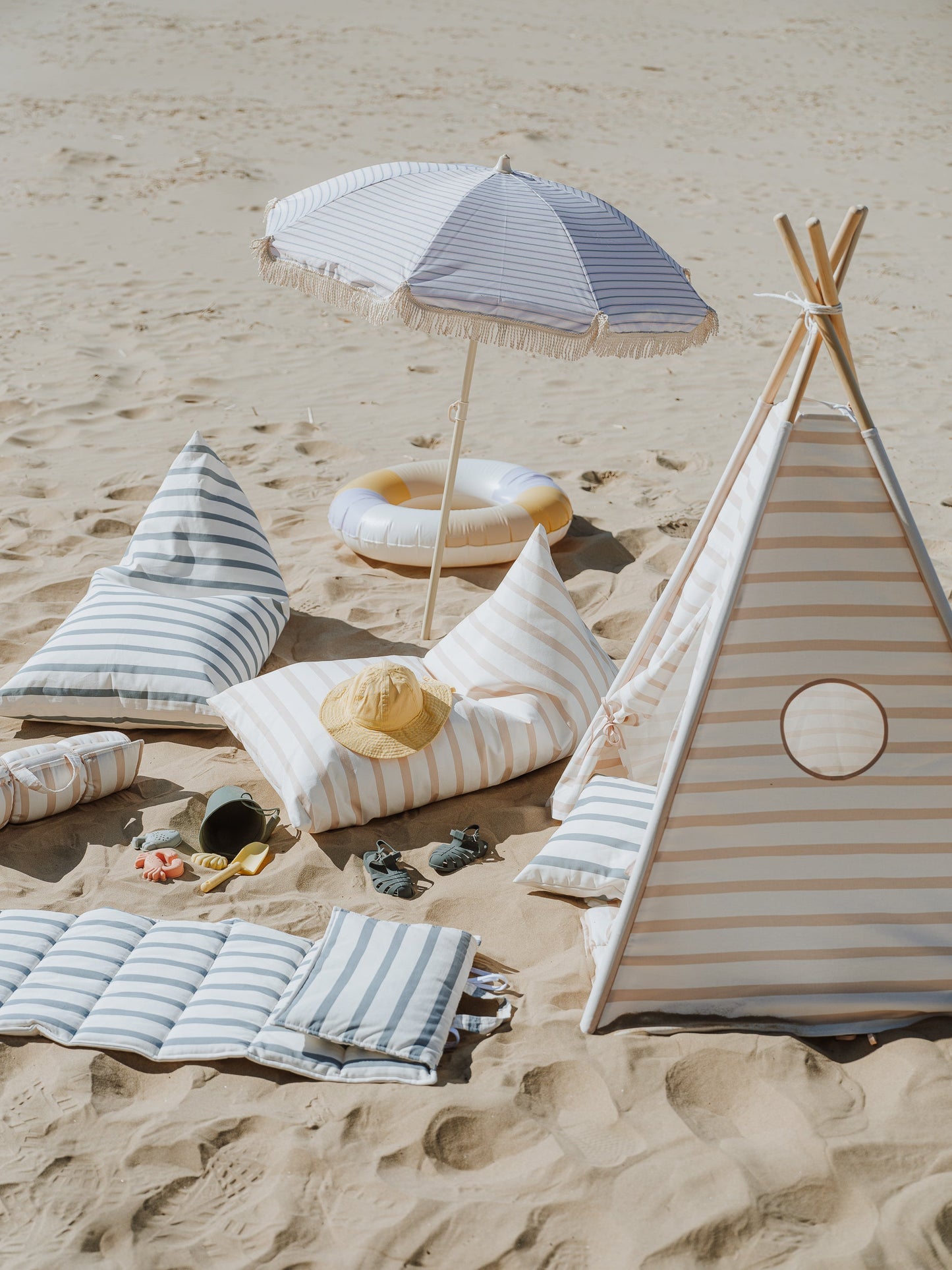 Blue Stripes Mat