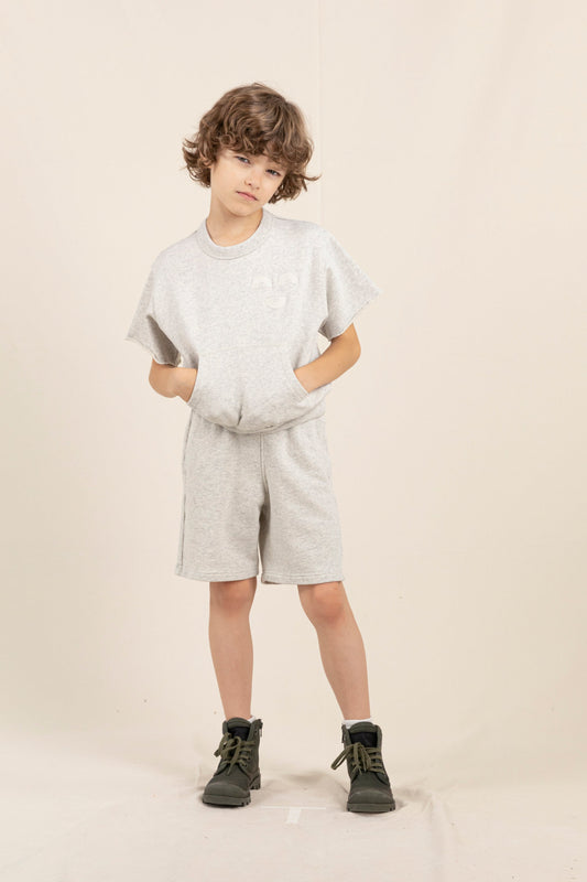 DUNK Heather Ecru - Bermuda Shorts | Women