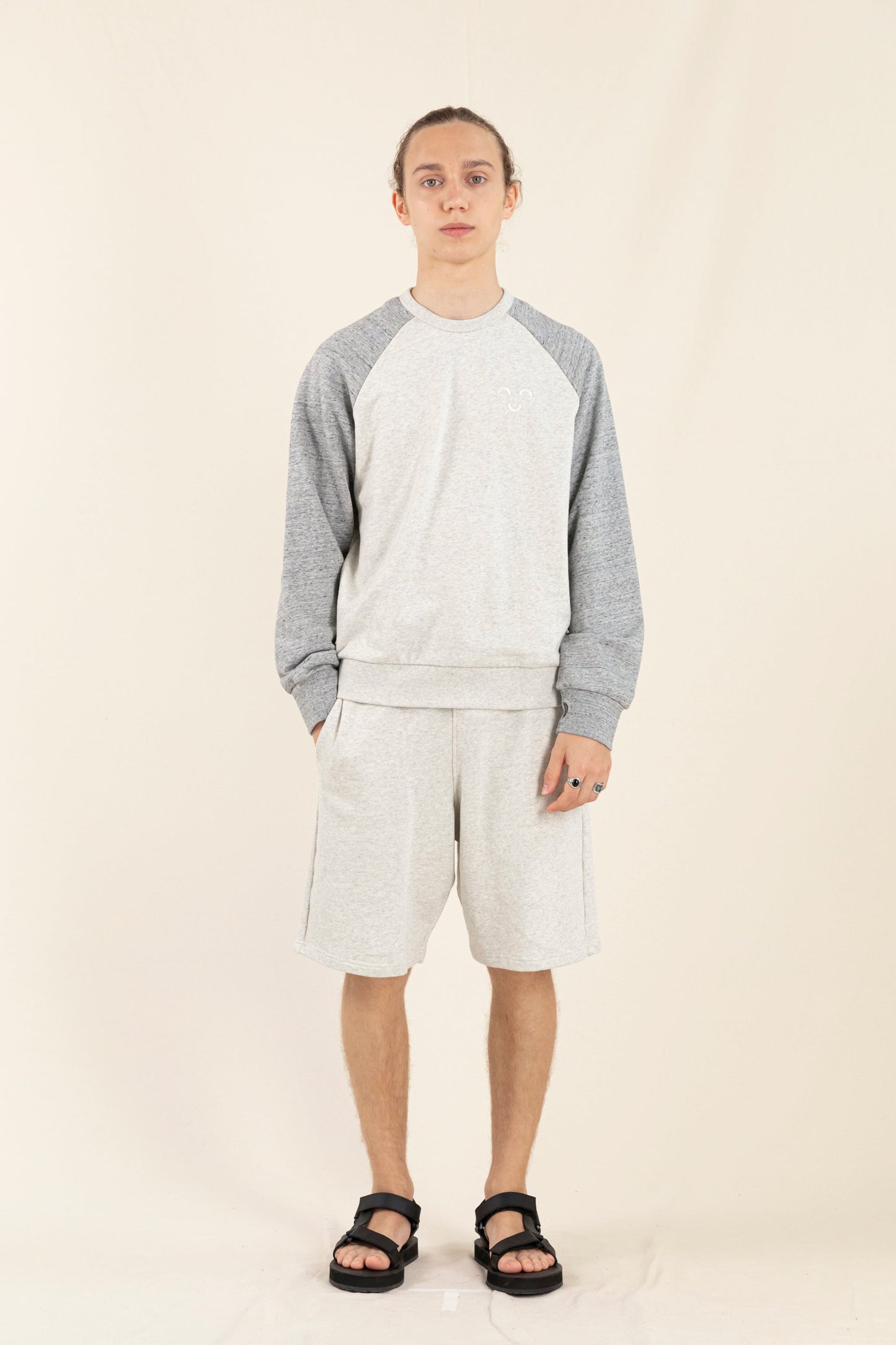 DUNK Heather Ecru - Bermuda Shorts