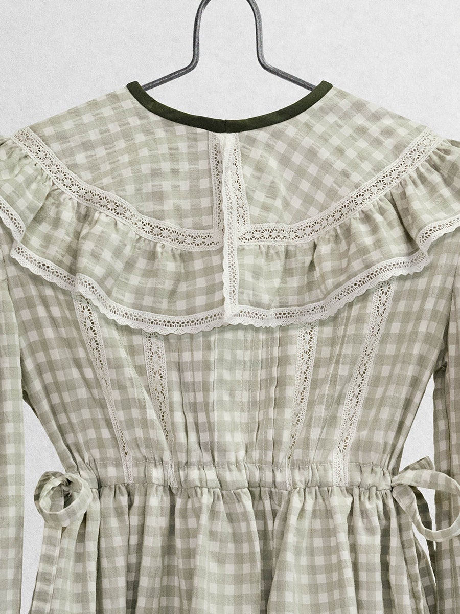 The Dahlia Dress Dresses Five of us Solid collar 3 years 