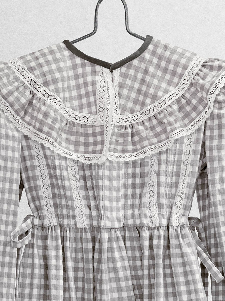 The Dahlia Dress Dresses Five of us Solid collar 3 years 