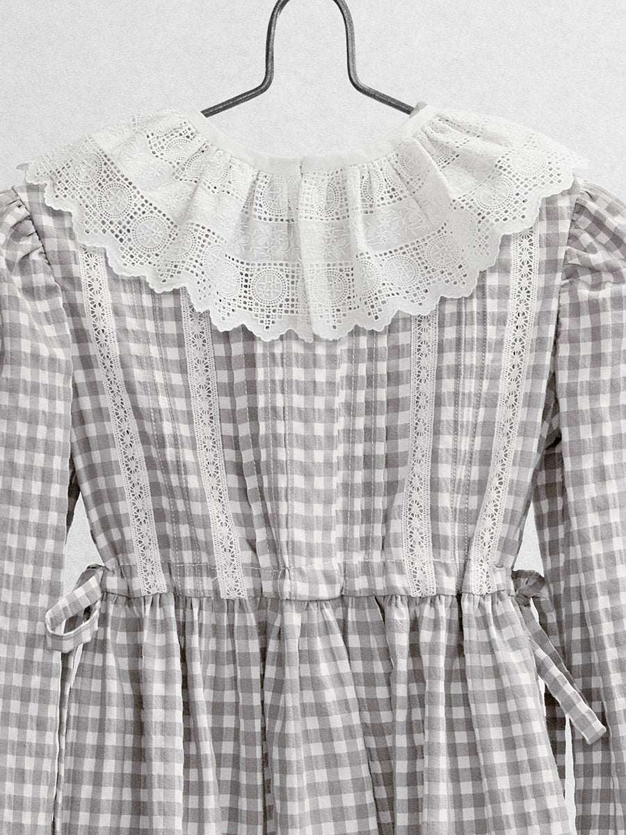 The Dahlia Dress Dresses Five of us Lace collar 3 years 