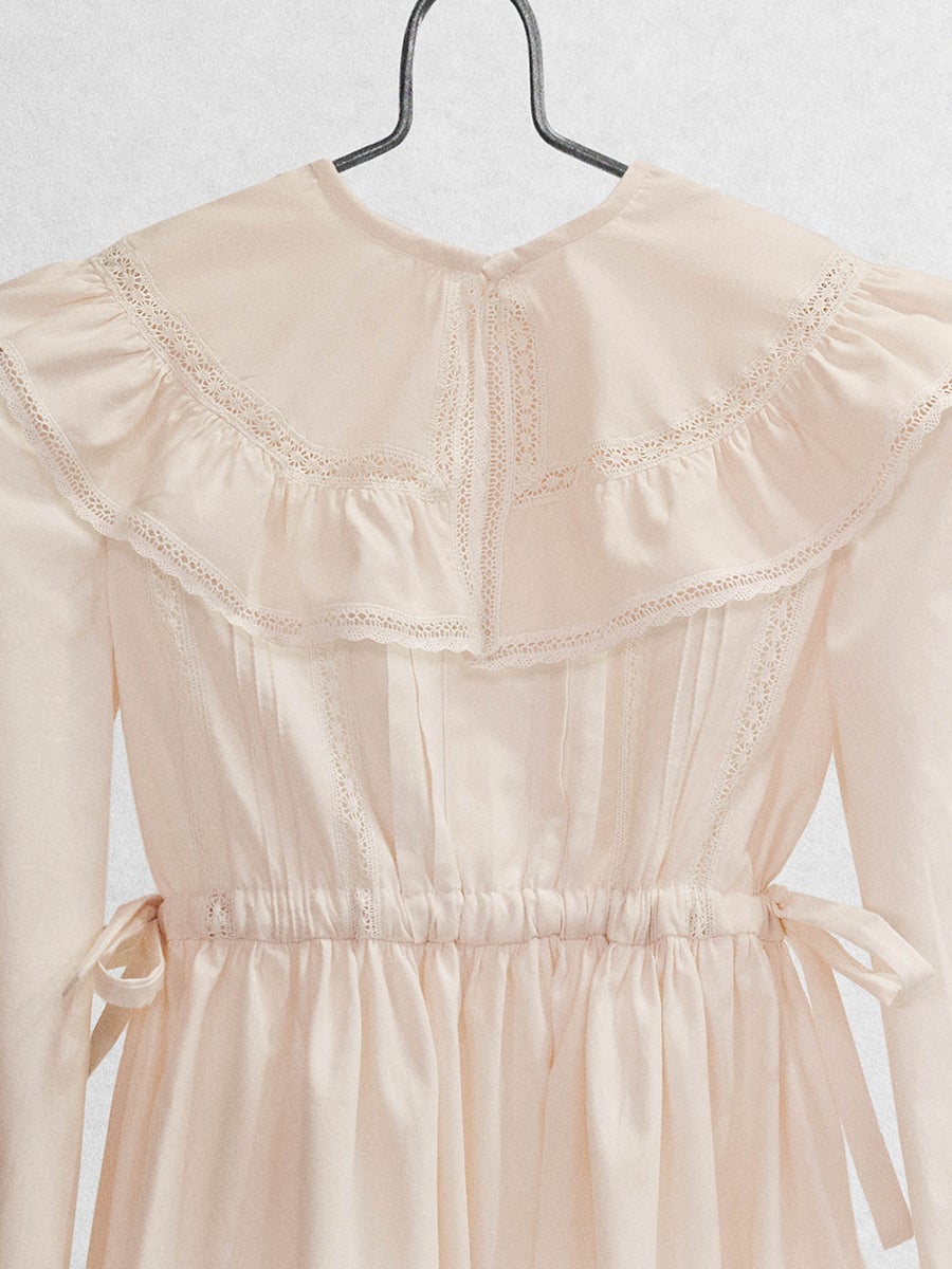 The Dahlia Dress Dresses Five of us Solid collar 3 years 