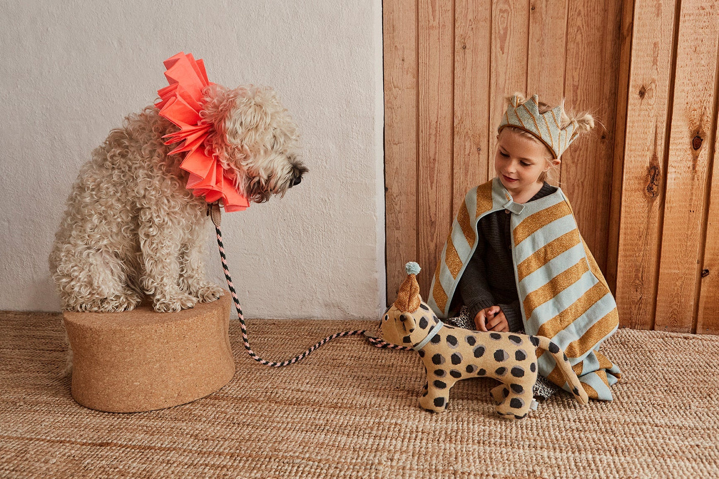 Darling - Baby Elvis Leopard - Multi Cuddly toys OYOY 