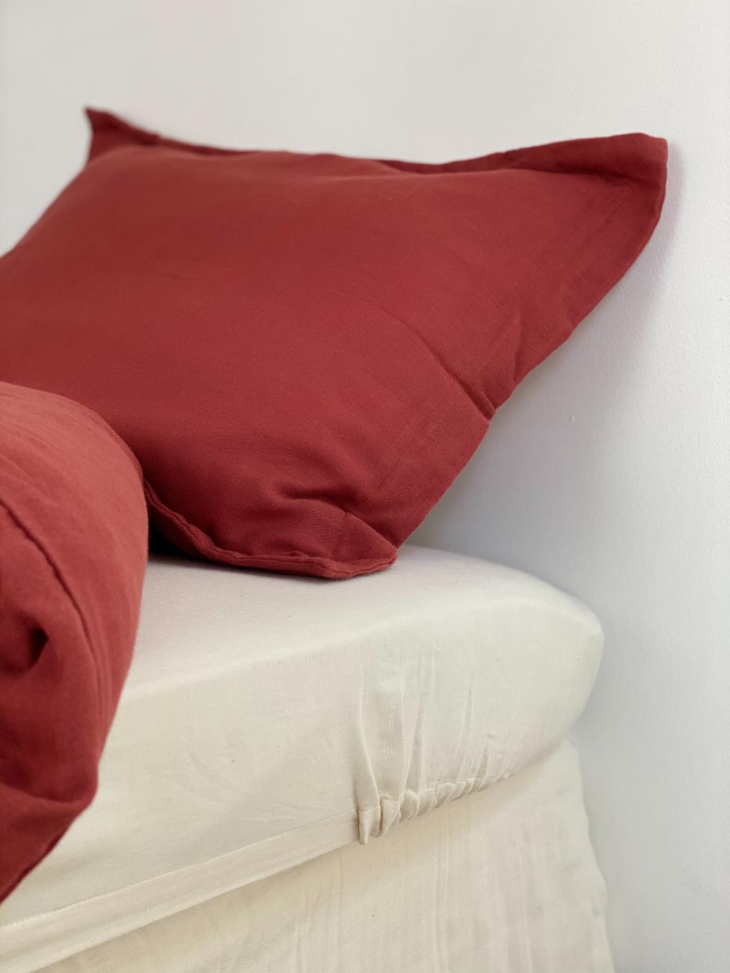Marie - Ecru bed sheet Bedding Bihan 
