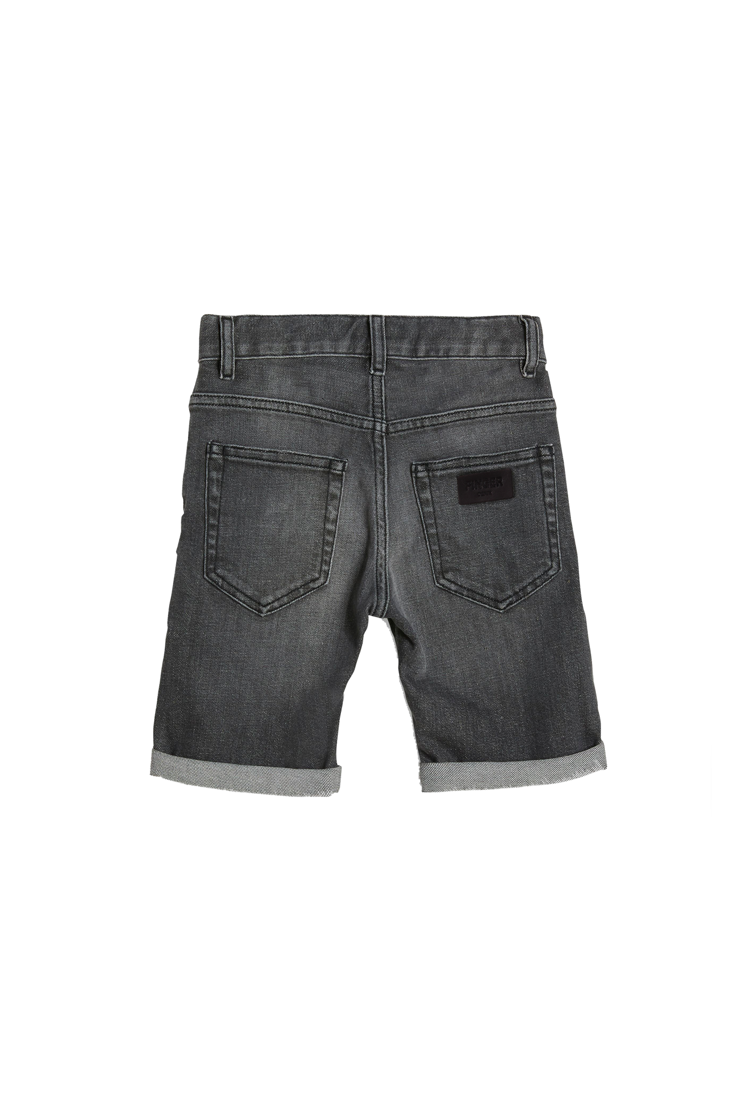 EDMOND Grey Denim - 5-Pocket Comfort Fit Shorts | Women