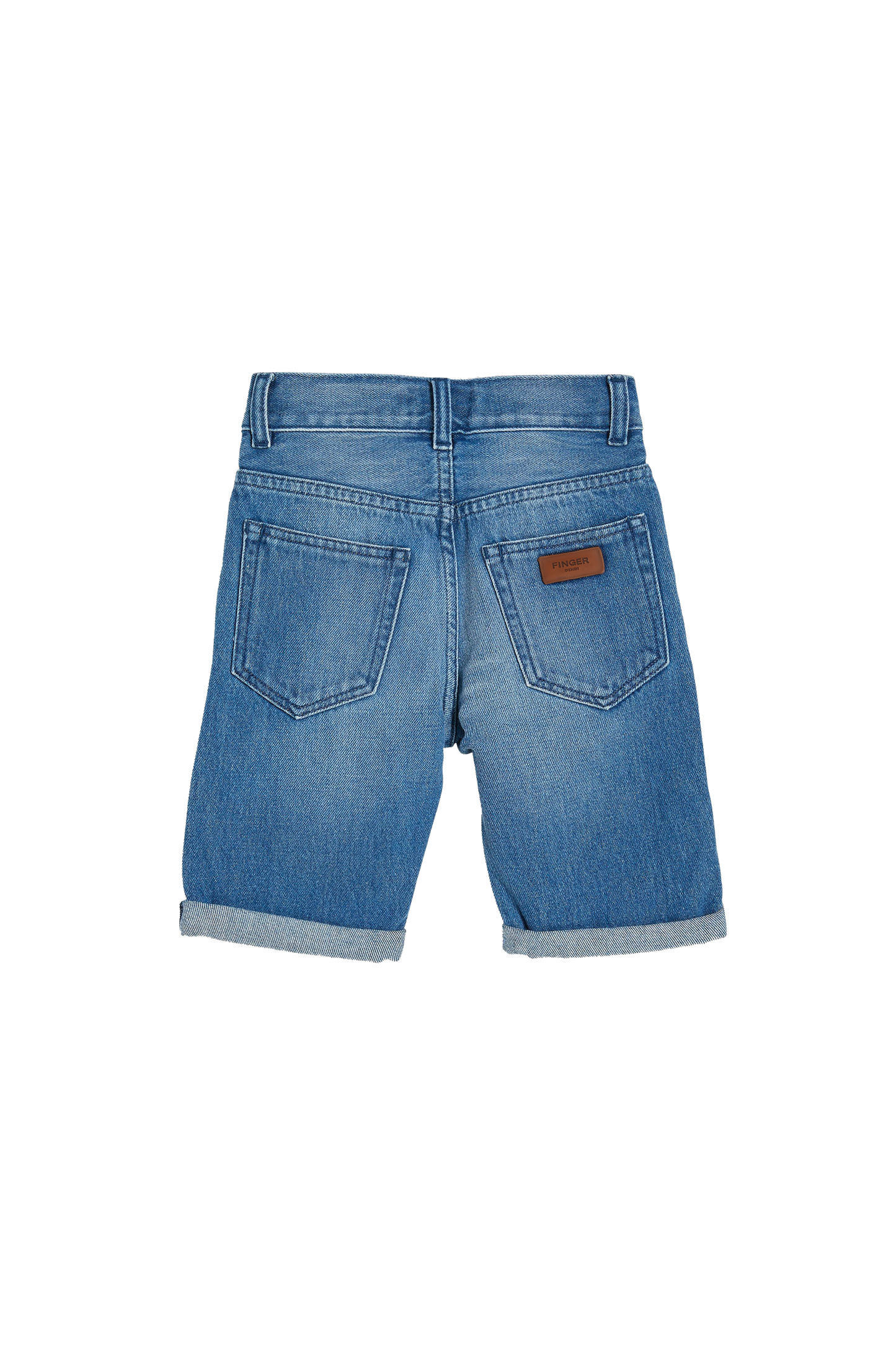 EDMOND Medium Blue - 5-Pocket Comfort Fit Shorts | Women