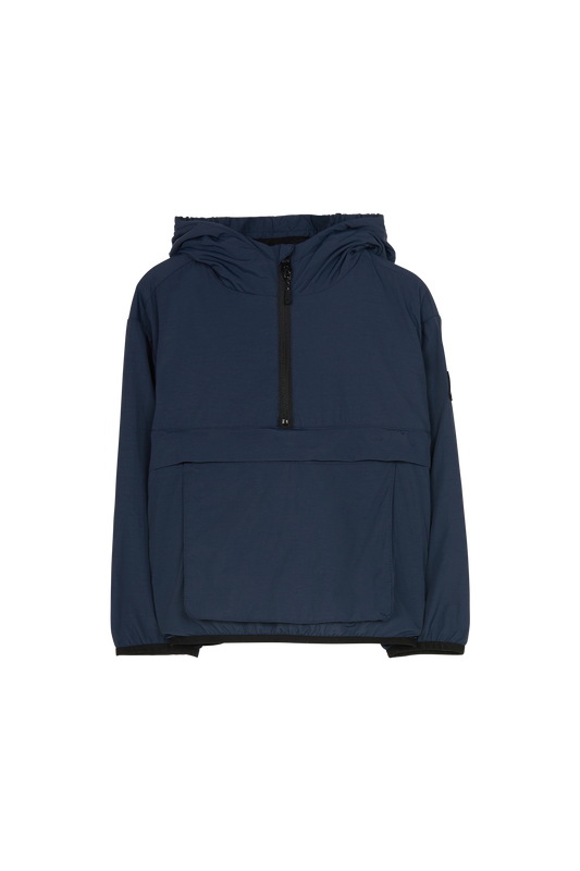 ELLY Navy S - Hooded Pullover Jacket