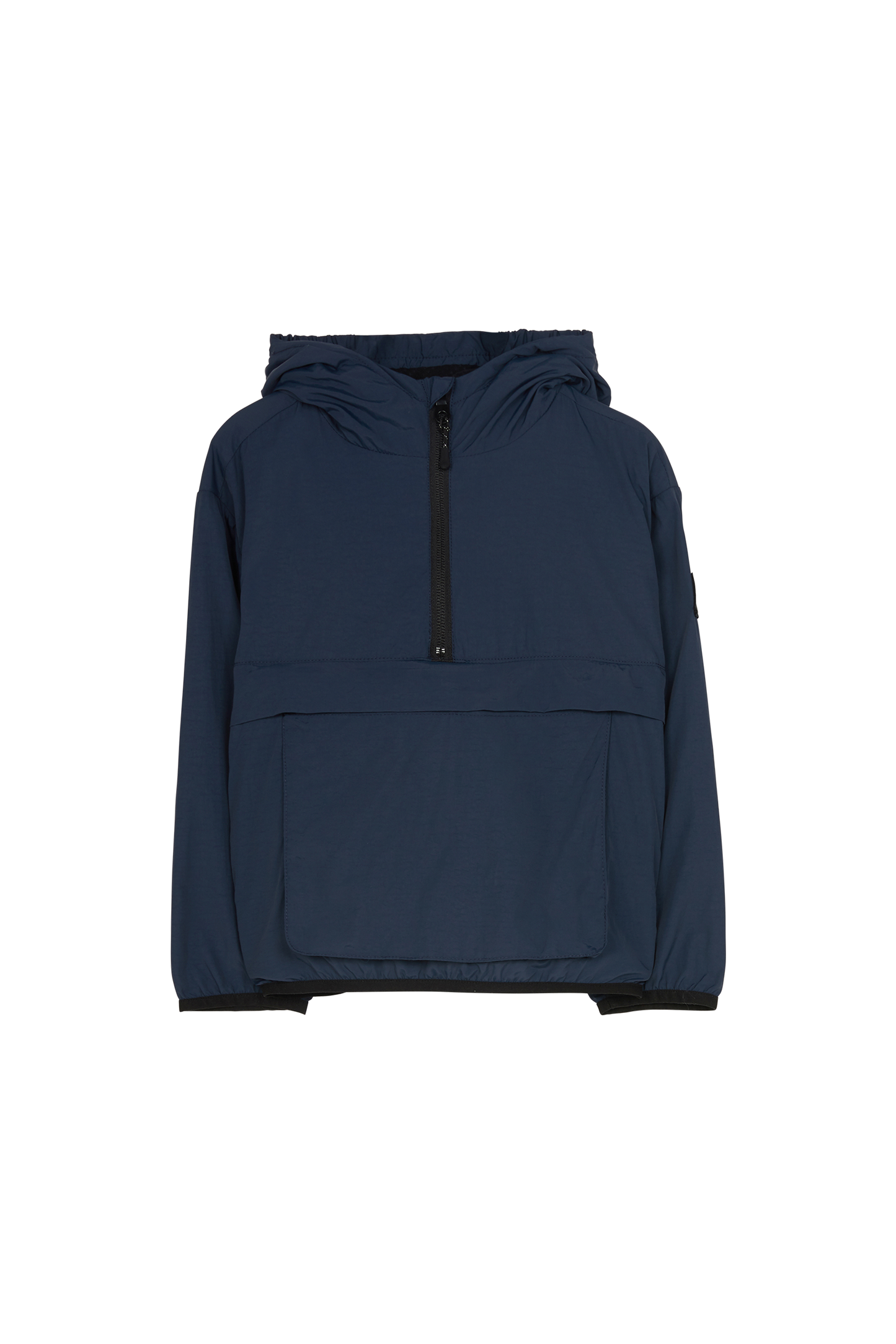 ELLY Navy S - Hooded Pullover Jacket | Women