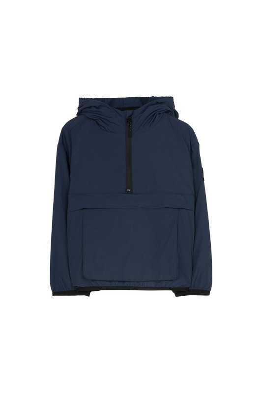ELLY Navy S - Hooded Pullover Jacket | Women