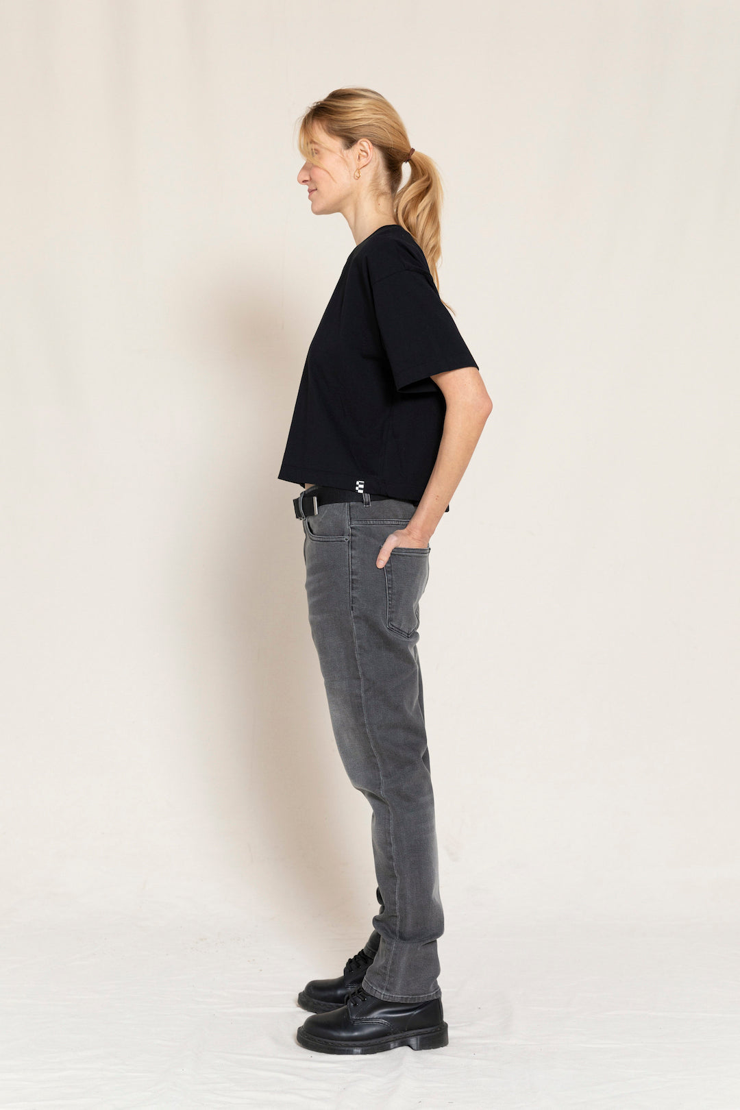 EWAN Grey Denim - 5-Pocket Comfort Fit Jeans | Women