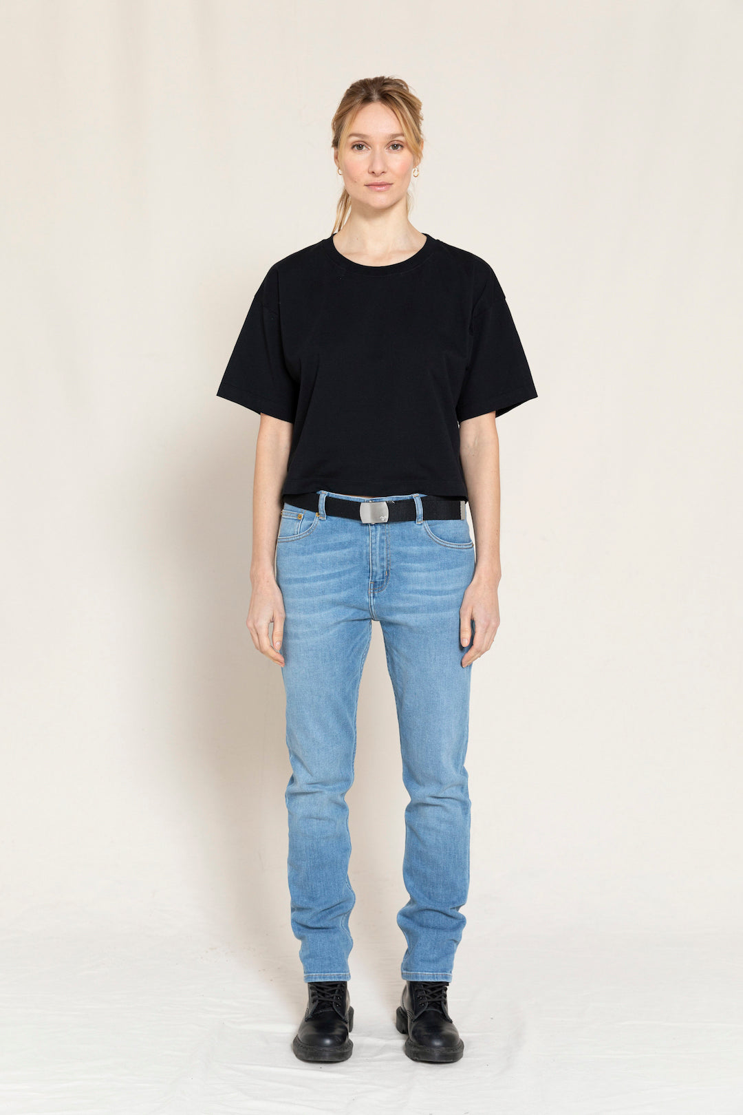 EWAN Light Blue Denim - 5-Pocket Comfort Fit Jeans