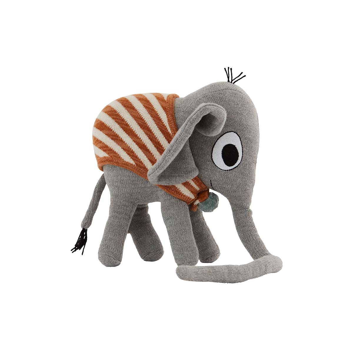 Elephant Henry - Grey Soft Toys OYOY 