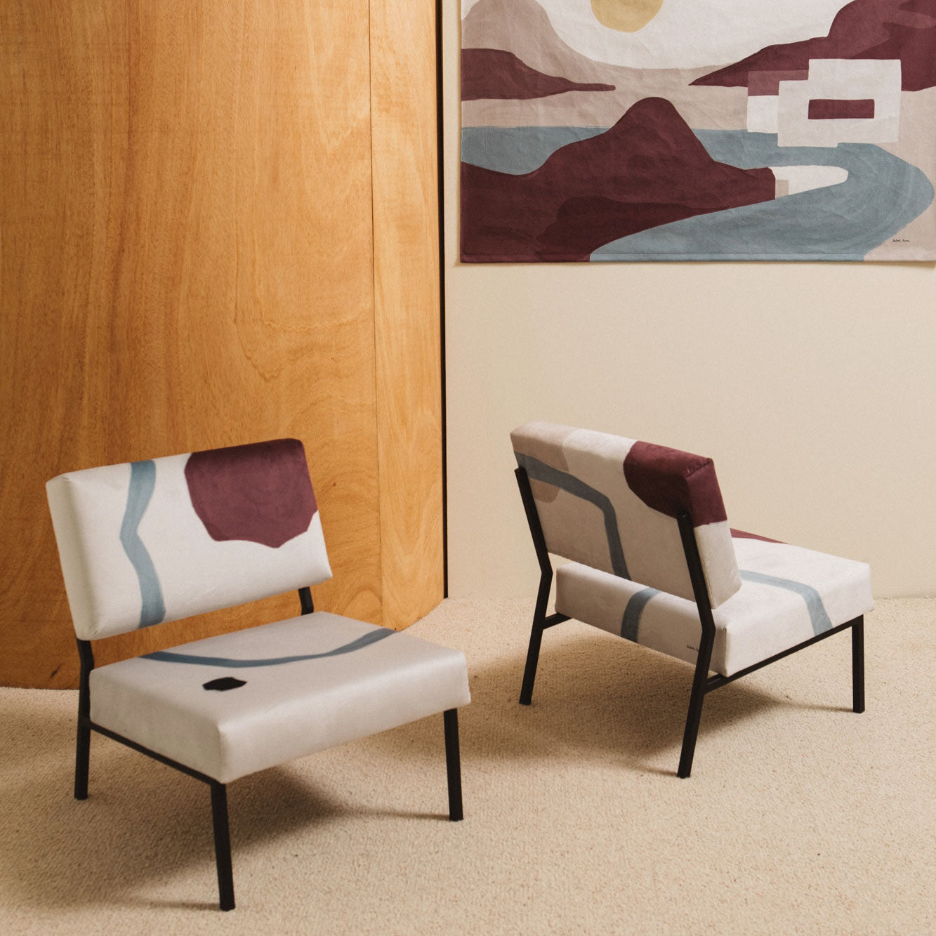 Ulysse Left Chair Kids Chairs Babel Brune 