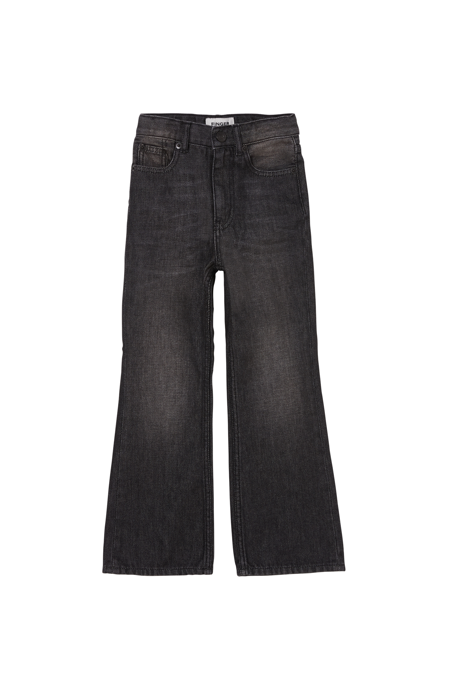 FIONA Black Denim - Flare Fit Jeans