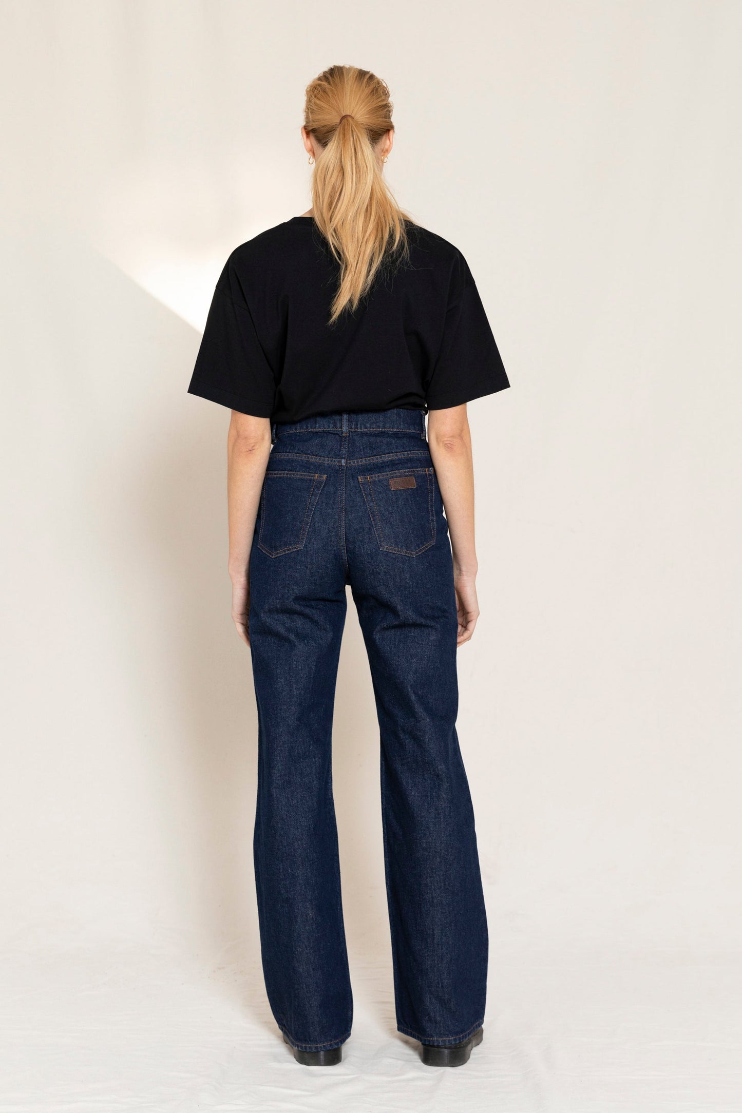 FIONA Raw Denim Blue - Flare Fit Jeans