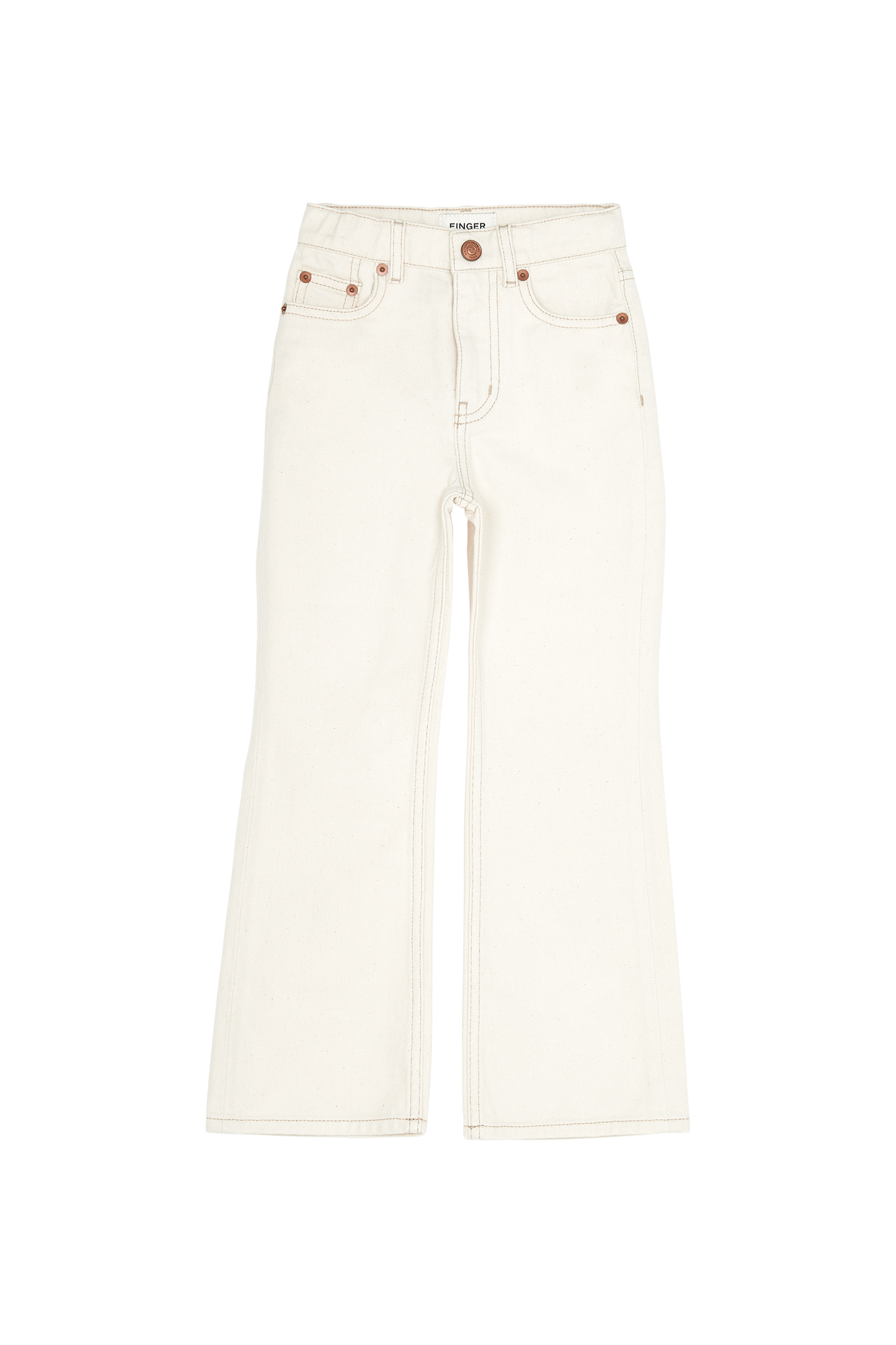 FIONA Raw Ecru - Flare Fit Jeans | Women