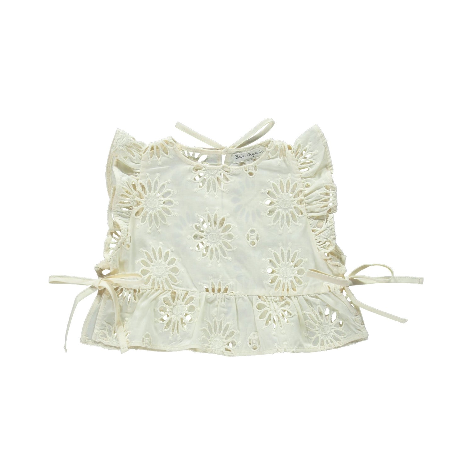 Fleur baby apron Tops Bebe Organic 