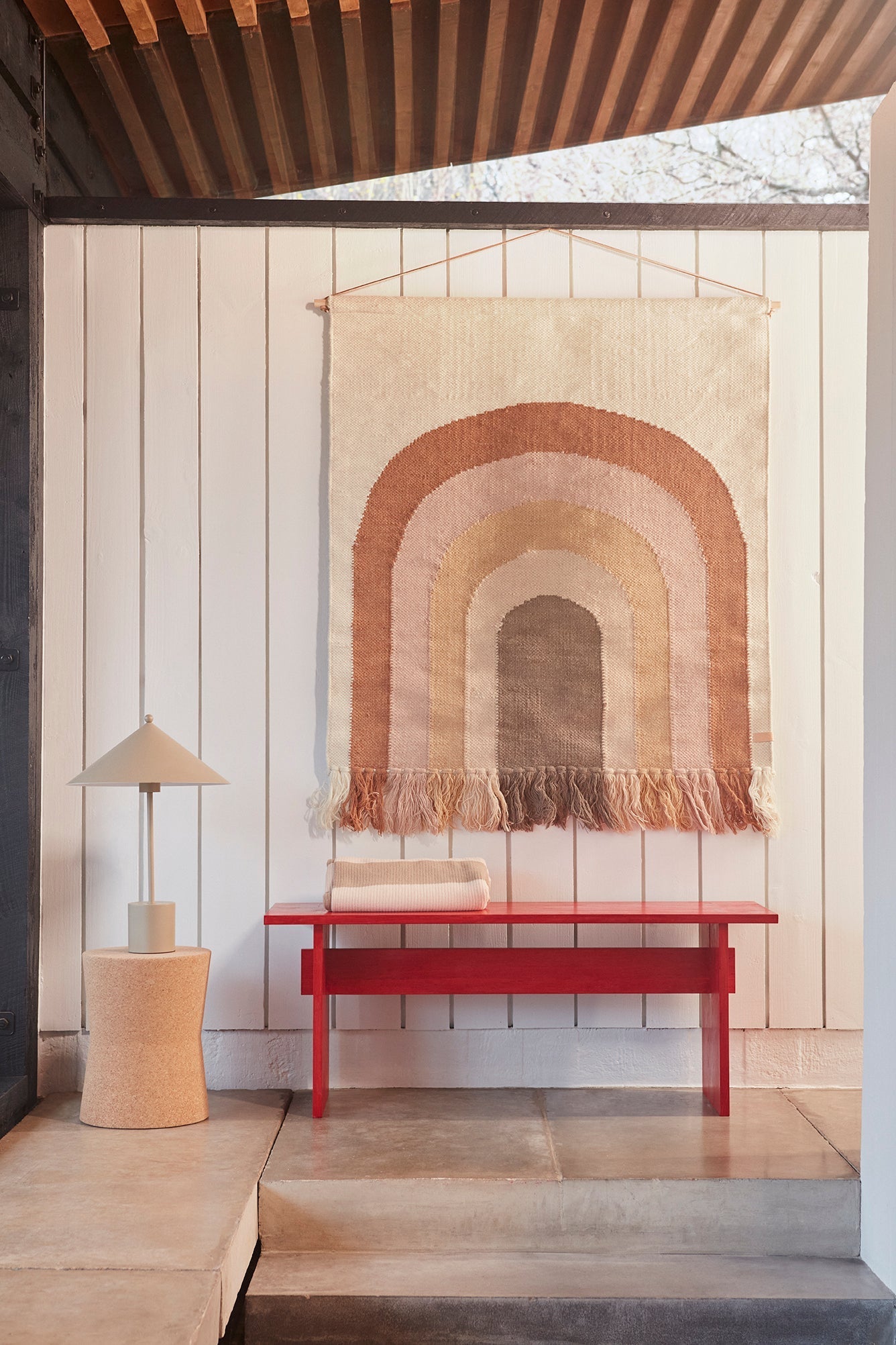 Follow The Rainbow Wall Rug - Choko Wallart OYOY 