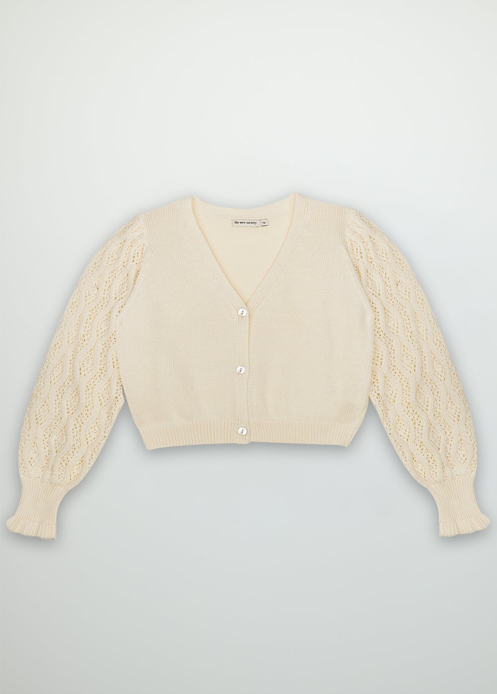 Genoveva Cardigan Vanila Outerwear The New Society 