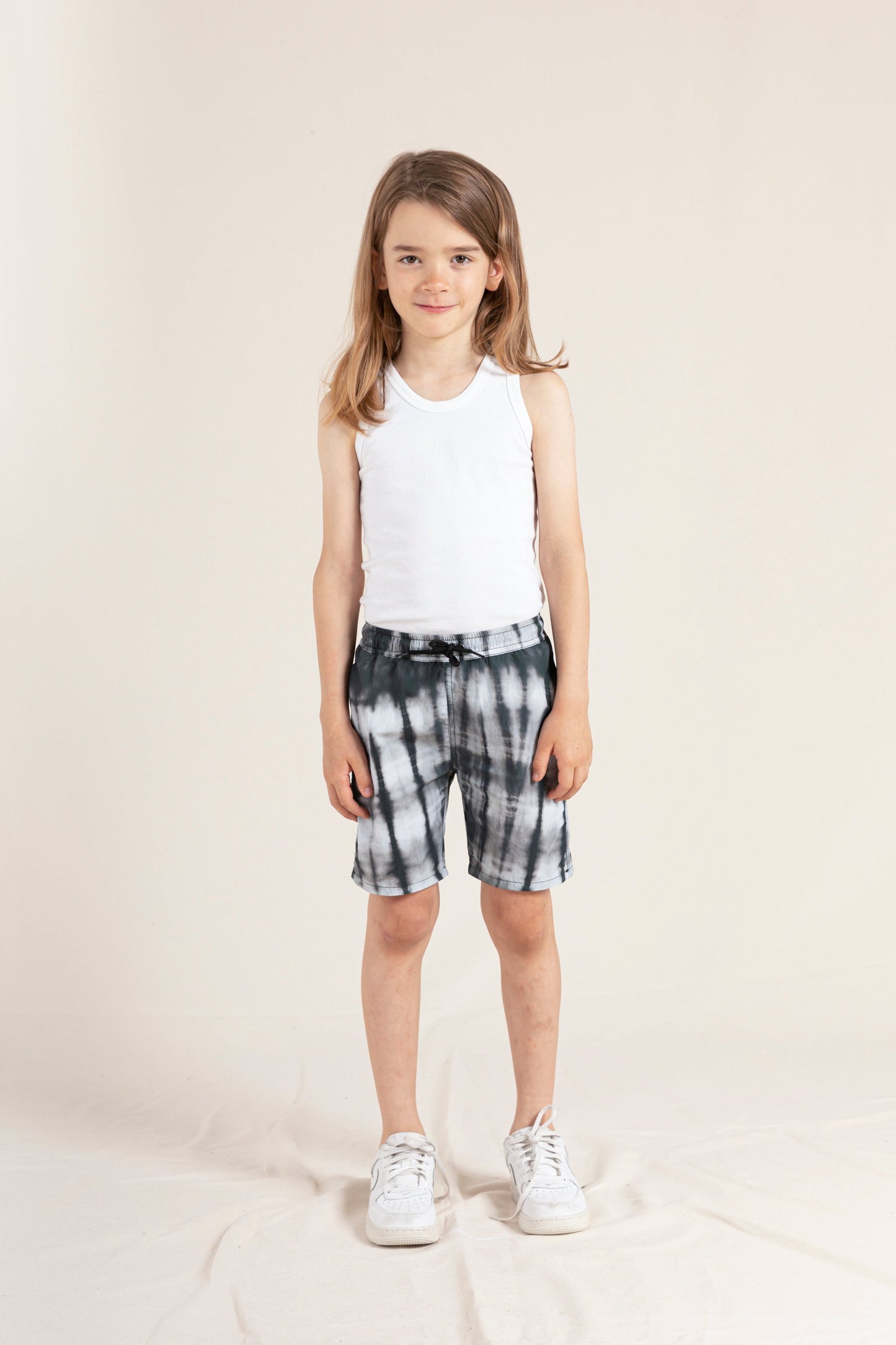 GOODBOY Black Tie & Dye - Surf Bermuda Shorts | Women