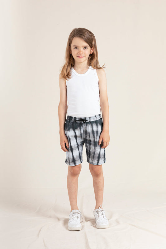 GOODBOY Black Tie & Dye - Surf Bermuda Shorts | Women
