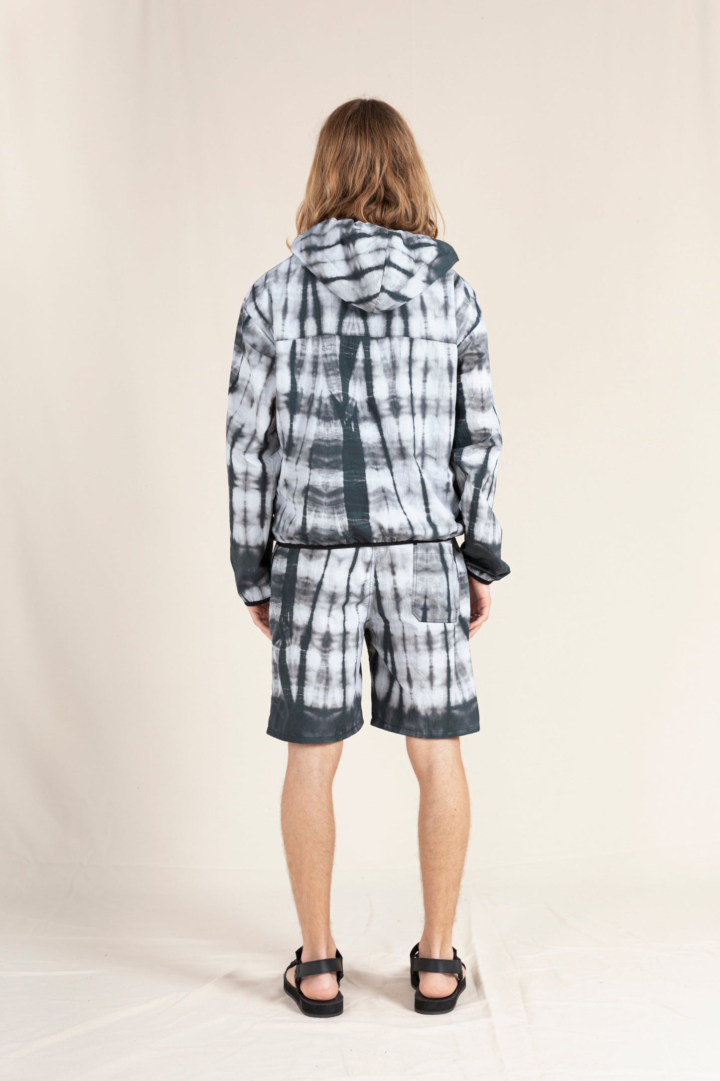 GOODBOY Black Tie & Dye - Surf Bermuda Shorts | Women