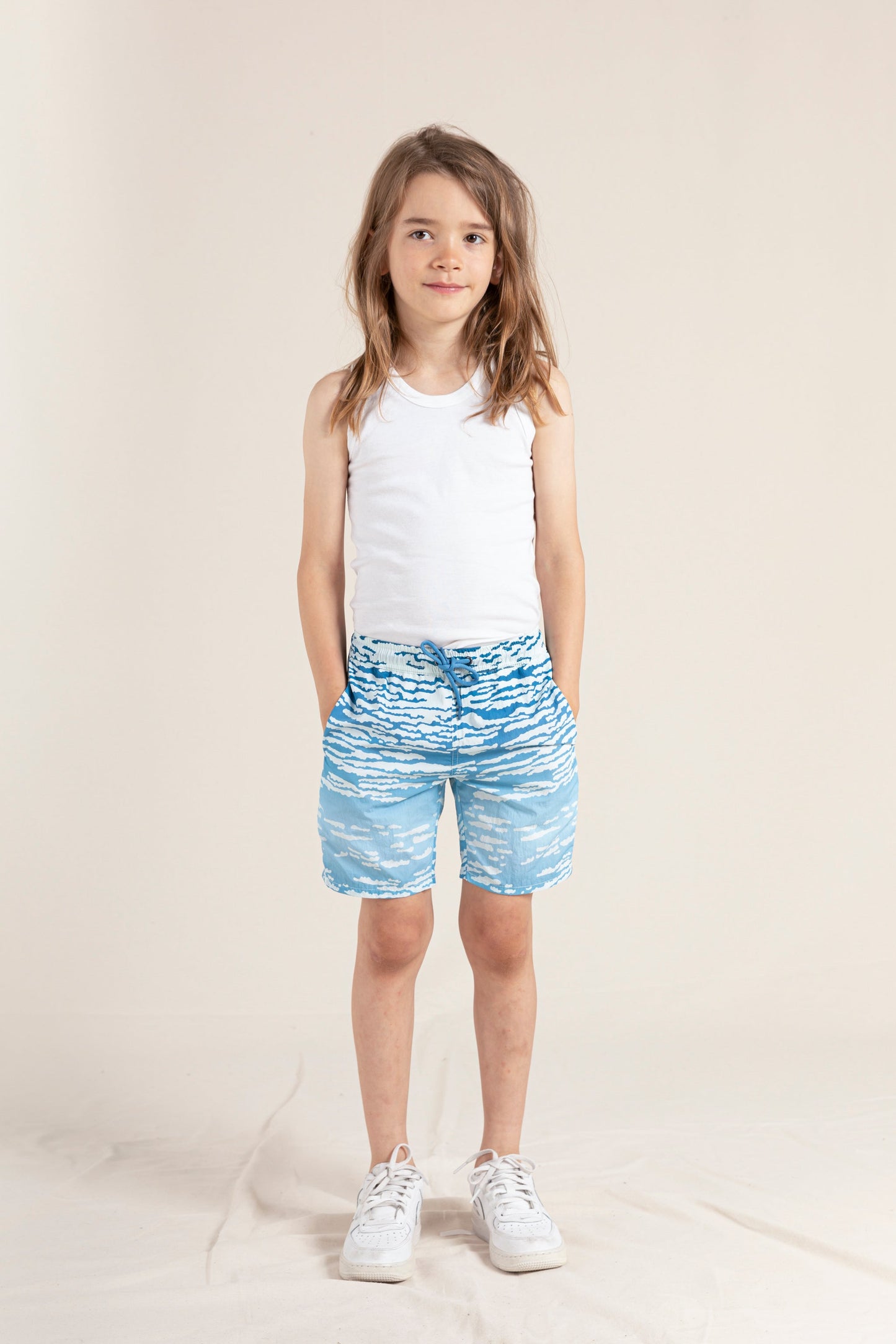 GOODBOY Dream Blue Cloud - Surf Bermuda Shorts