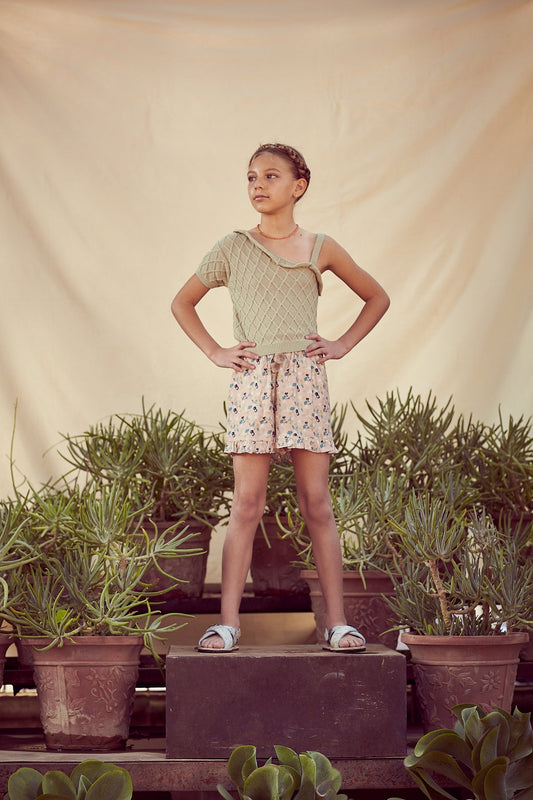 Green aven knitted top Tops Coco au lait 
