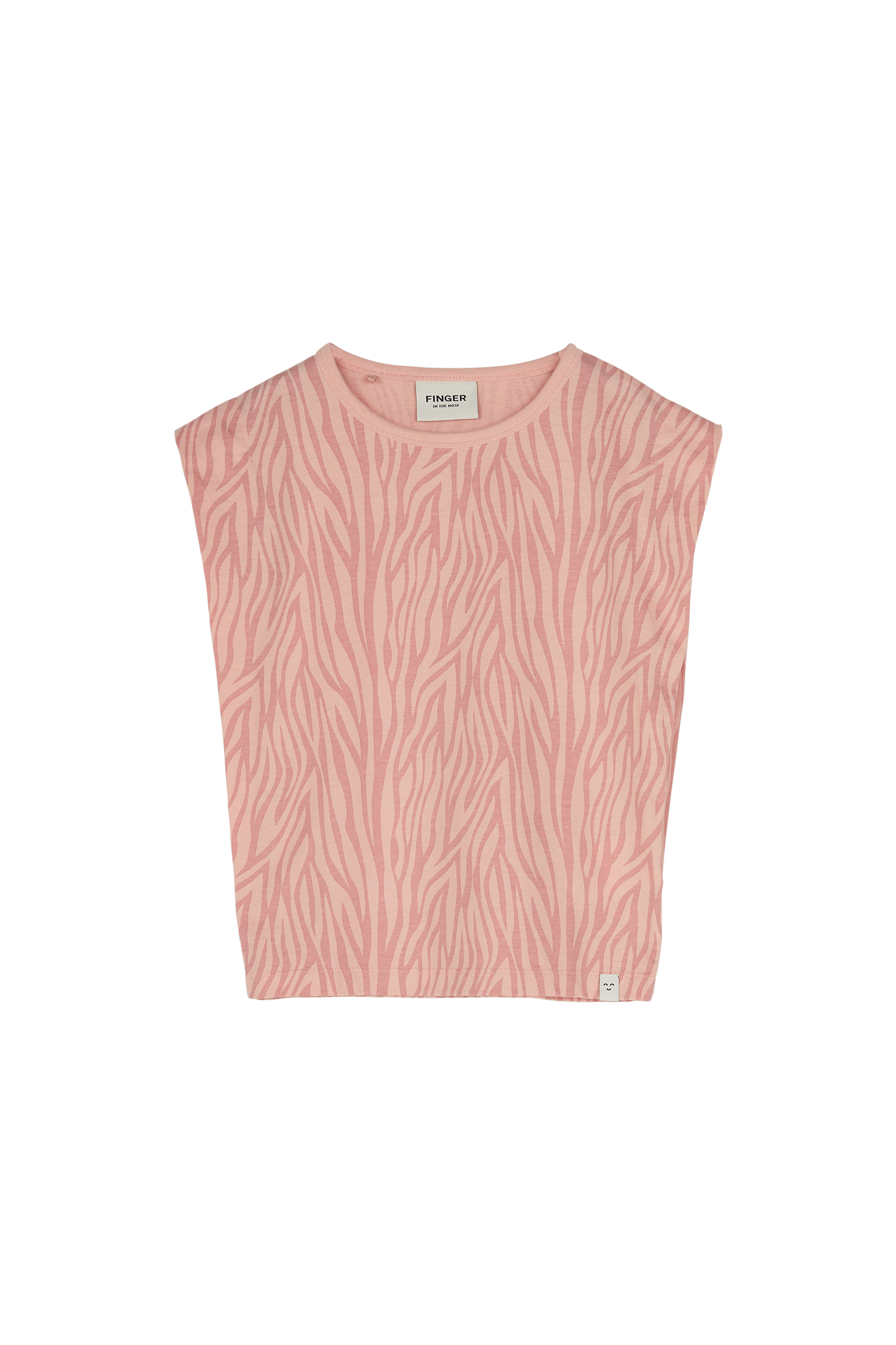 HALEY Mellow Rose Zebra - Sleeveless T-shirt
