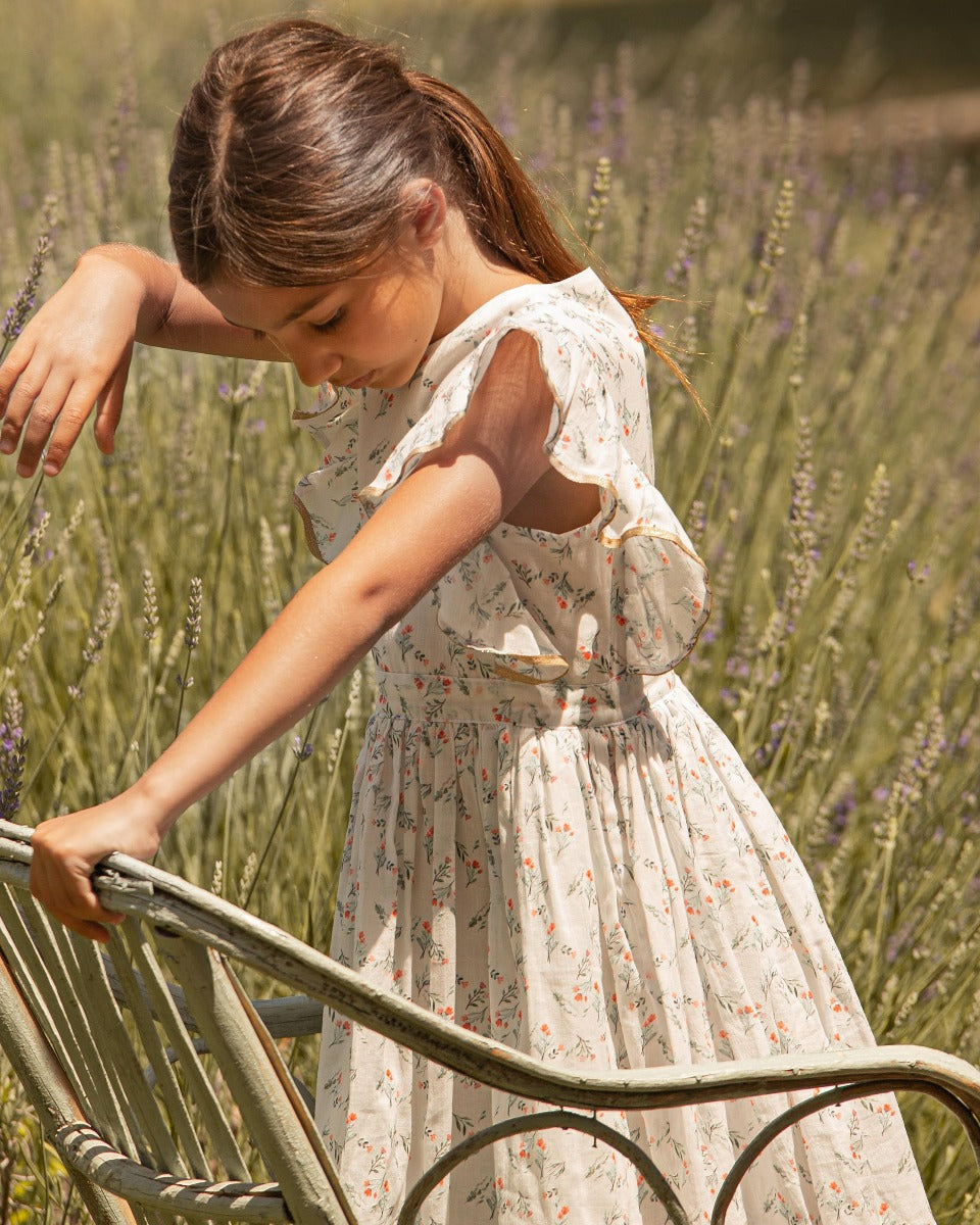 Hannah Dress Bloom Print Dresses Cosmosophie 