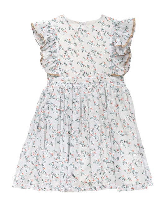 Hannah Dress Bloom Print Dresses Cosmosophie 