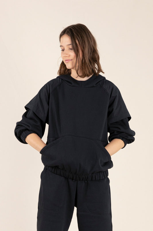 HERO Ash Black - Hoodie