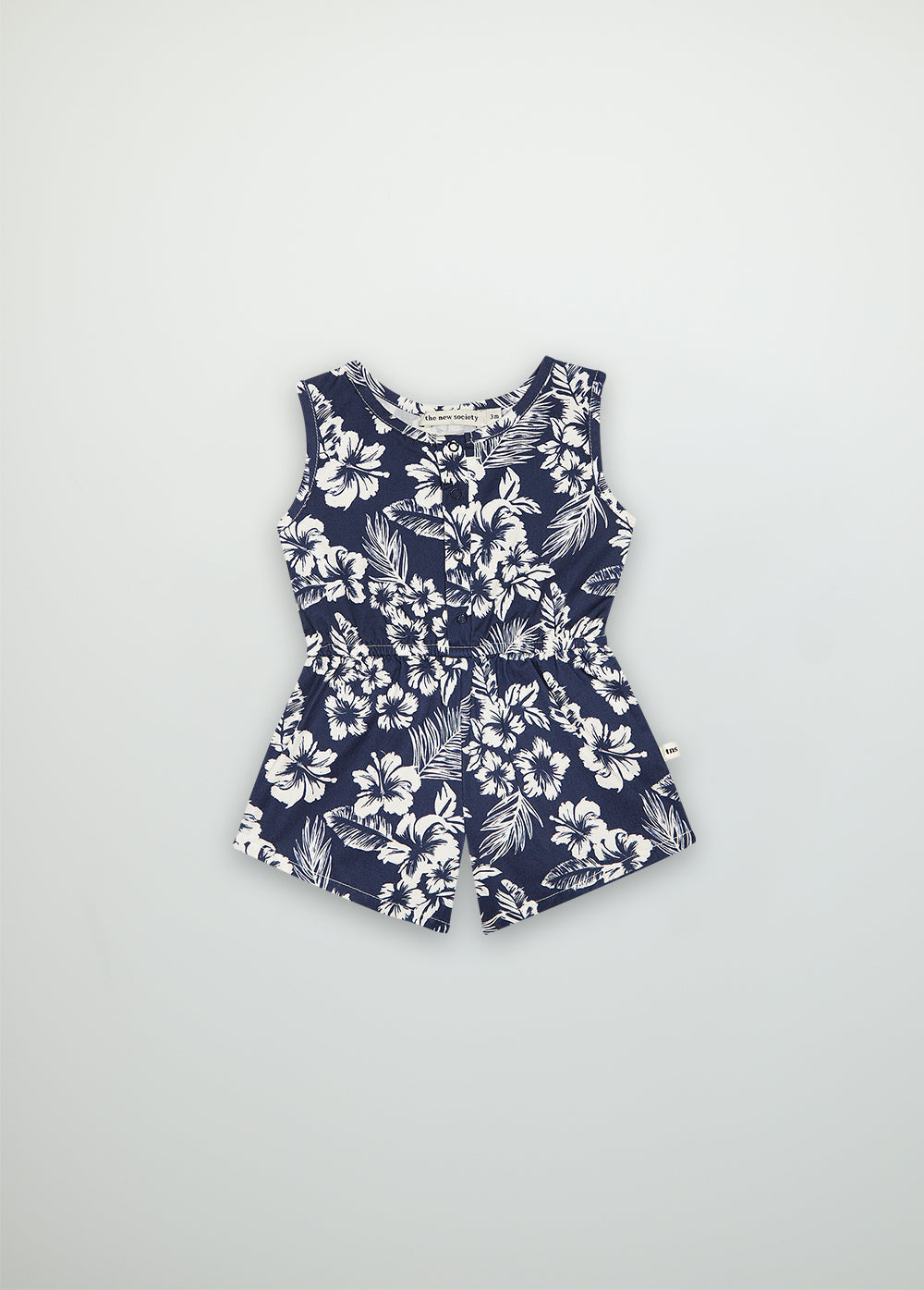 Hibiscus baby Romper Baby Grows The New Society 