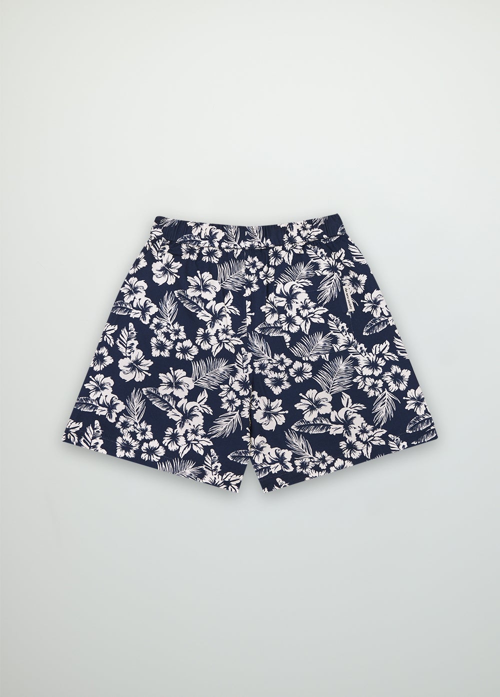 Hibiscus Bermuda Print Shorts The New Society 