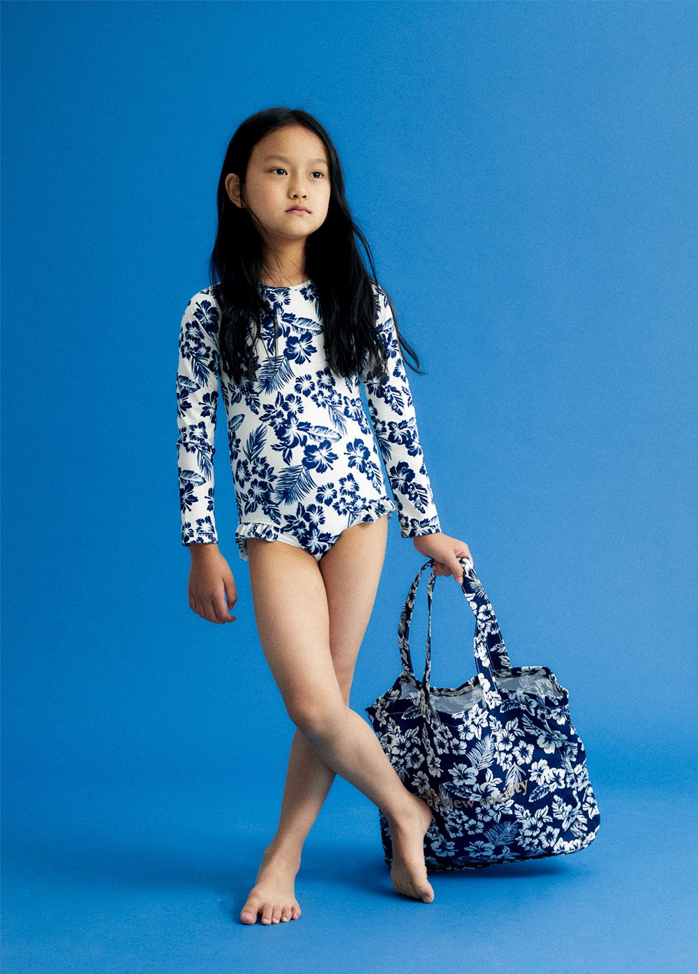 Hibiscus Girl Swim Swimwear The New Society 