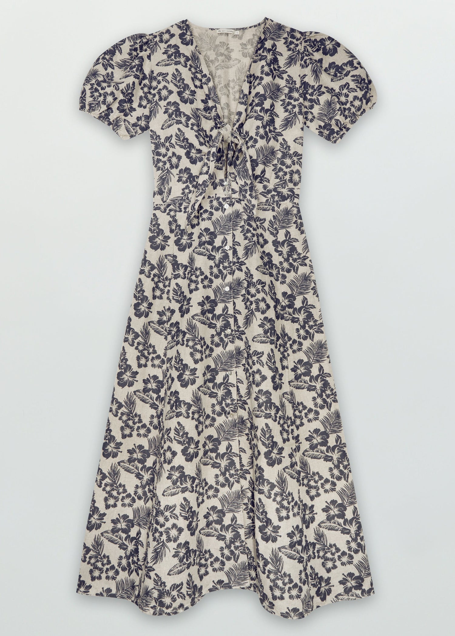 Hibiscus Woman Dress Womenswear The New Society 