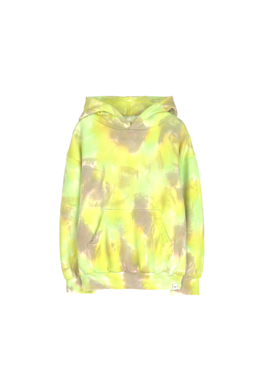 HOPE Fluo Lime Camo - Loose Hoodie