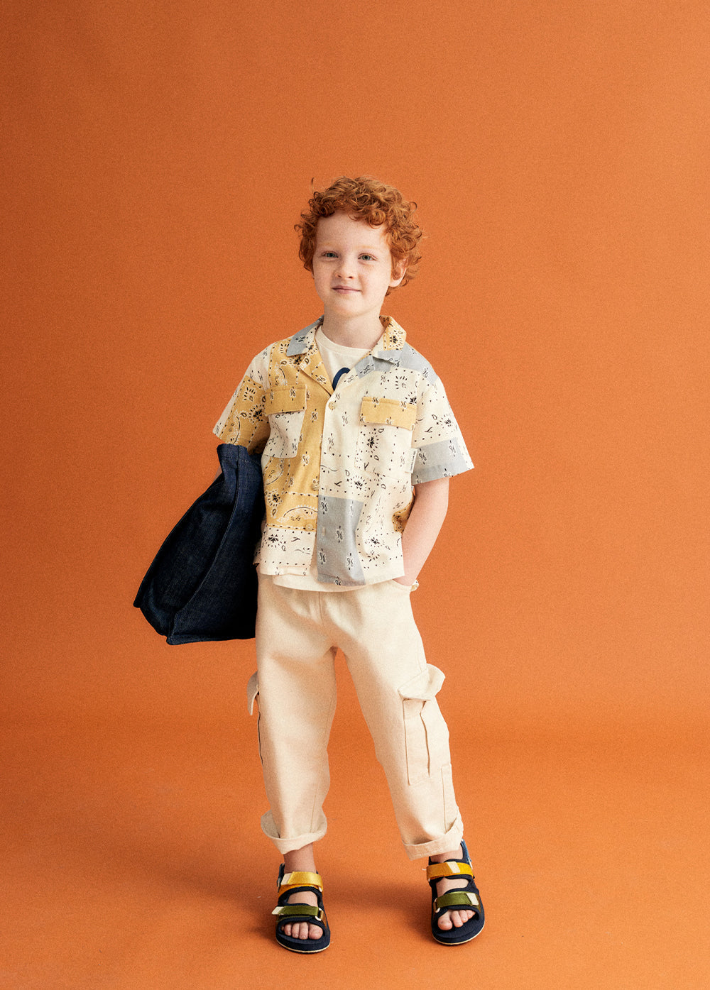 Howel Cargo Pant Vanila Trousers The New Society 