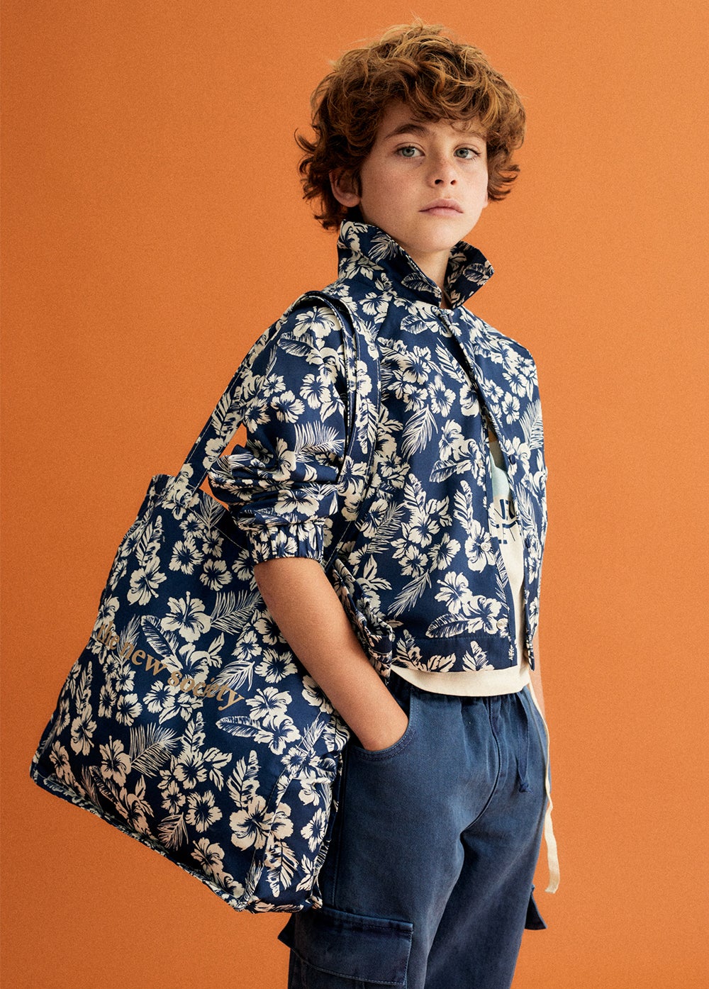 Howel Cargo Pant Navy Trousers The New Society 