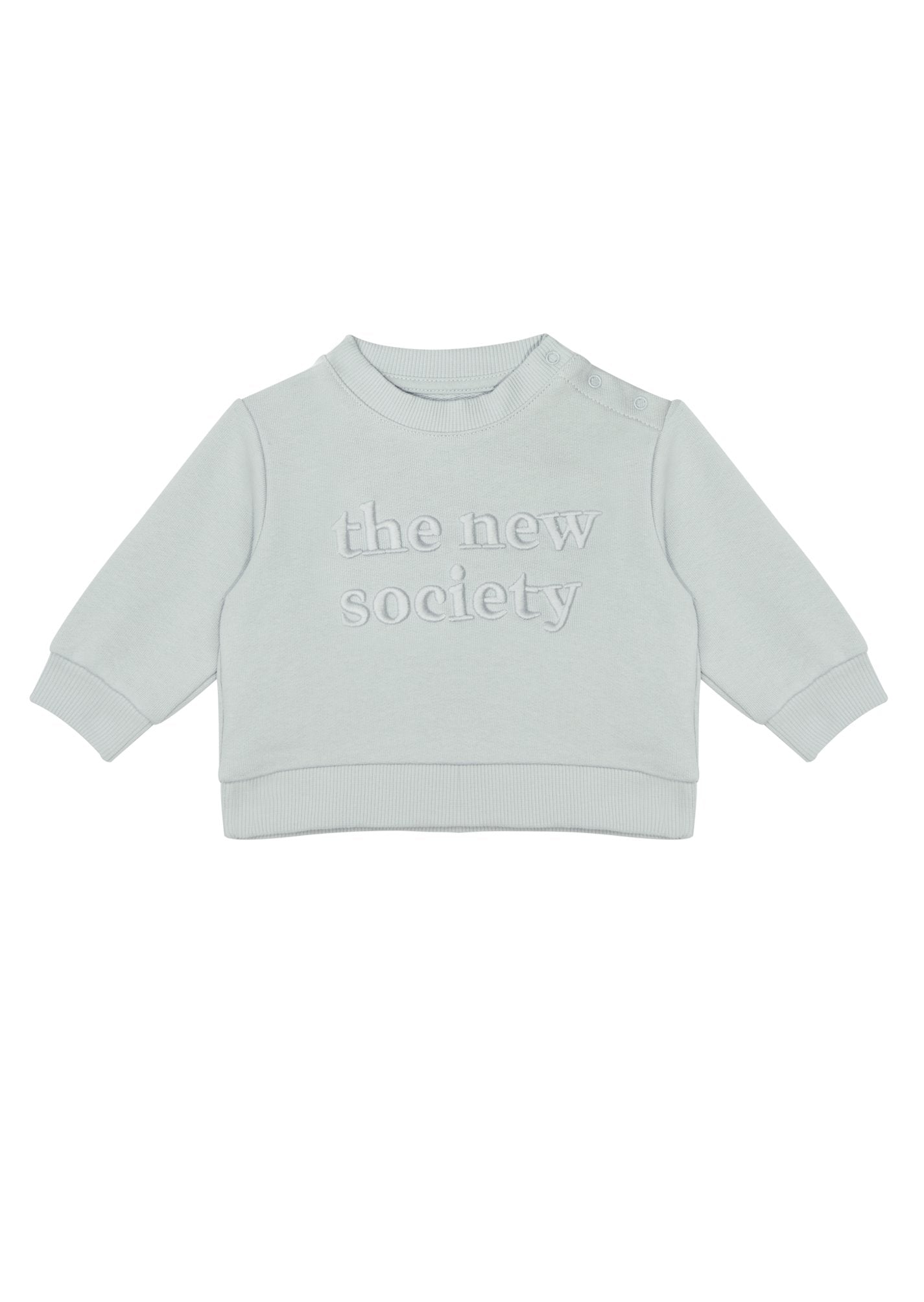 Hugo Baby Sweater Pearl Blue Sweatshirts The New Society 