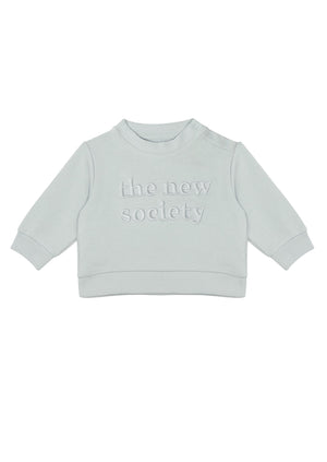 Hugo Baby Sweater Pearl Blue Sweatshirts The New Society 