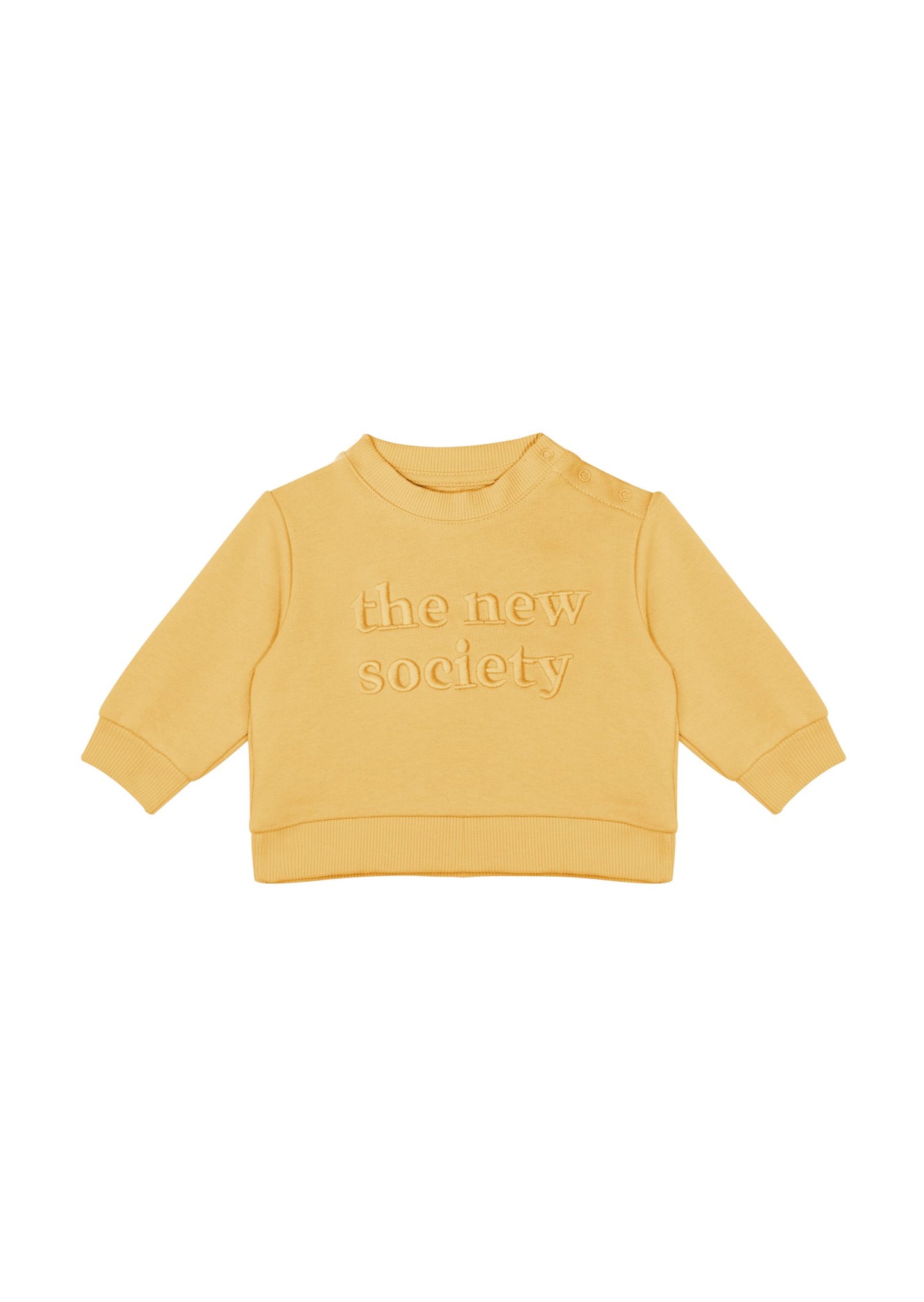 Hugo Baby Sweater Mustard Sweatshirts The New Society 