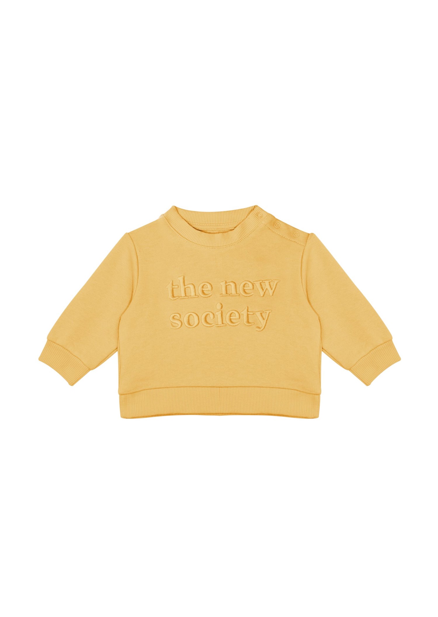 Hugo Baby Sweater Mustard Sweatshirts The New Society 