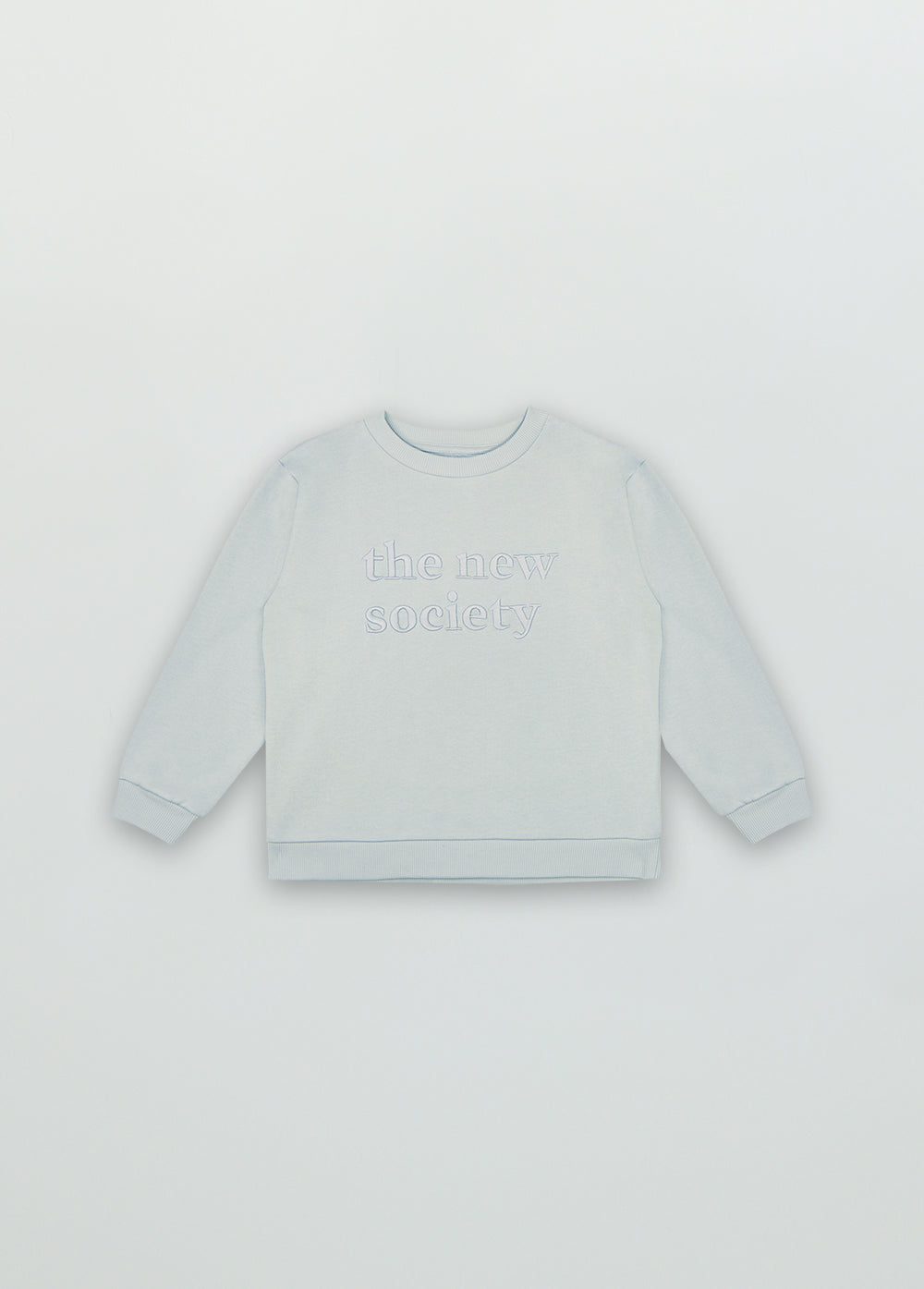 Hugo Sweater Pearl Blue Sweaters The New Society 