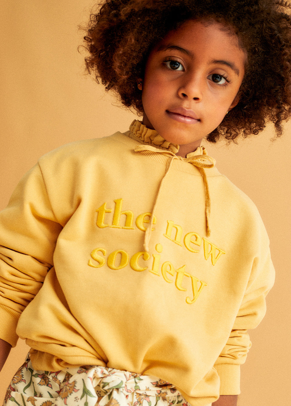 Hugo Sweater Mustard Sweatshirts The New Society 