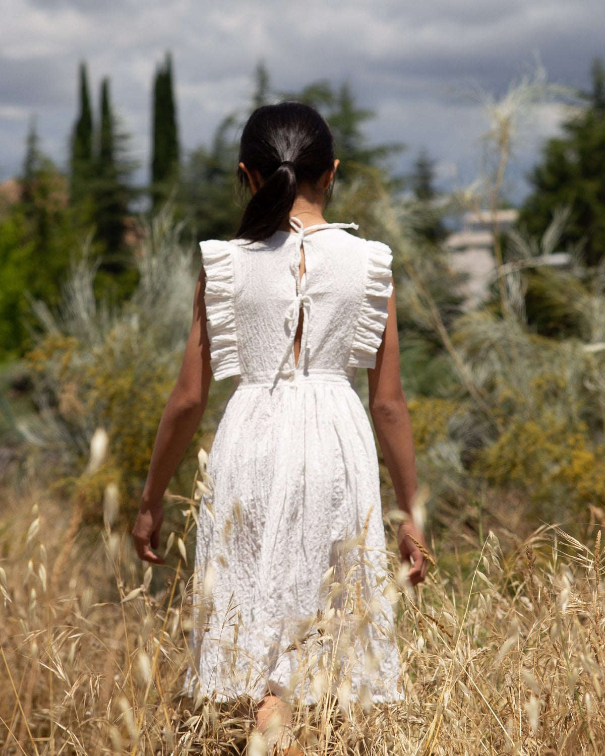 Hunter Dress Plie White Dresses Cosmosophie 