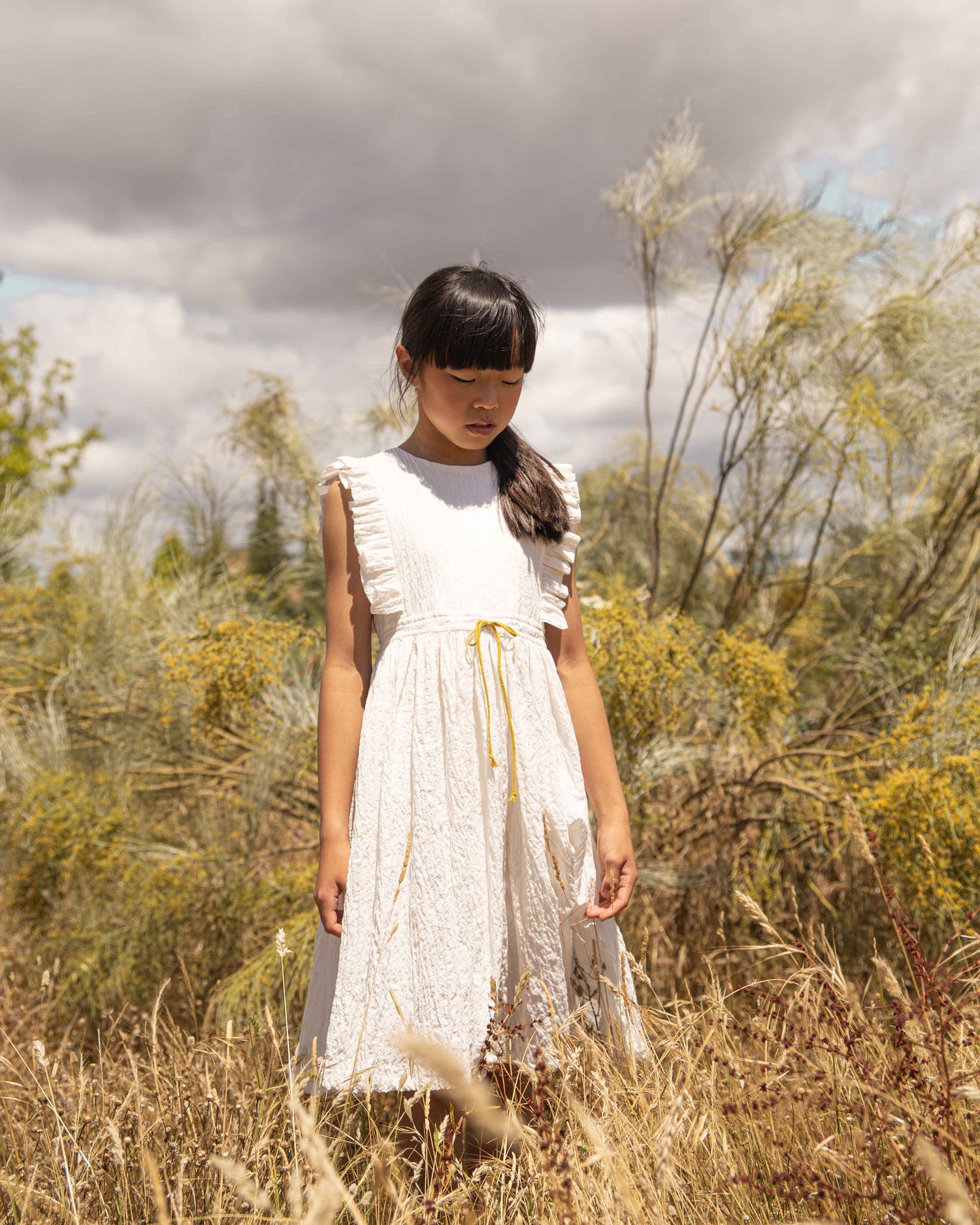 Hunter Dress Mimosa Print Dresses Cosmosophie 