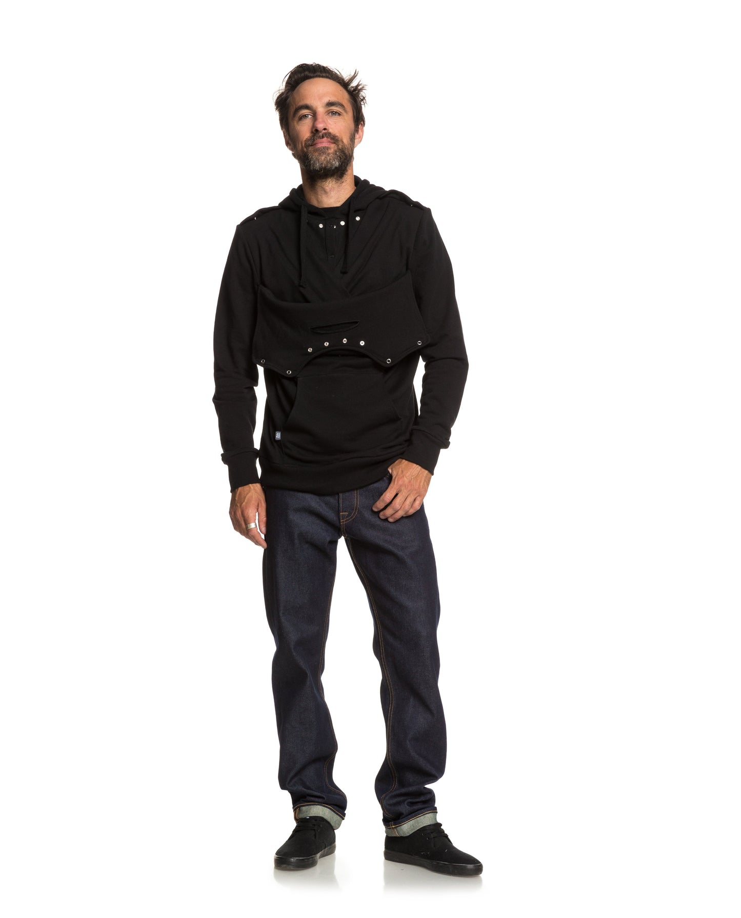 Baby carrier sweatshirt | Daddy Plays | Black Carriers Mama Hangs 
